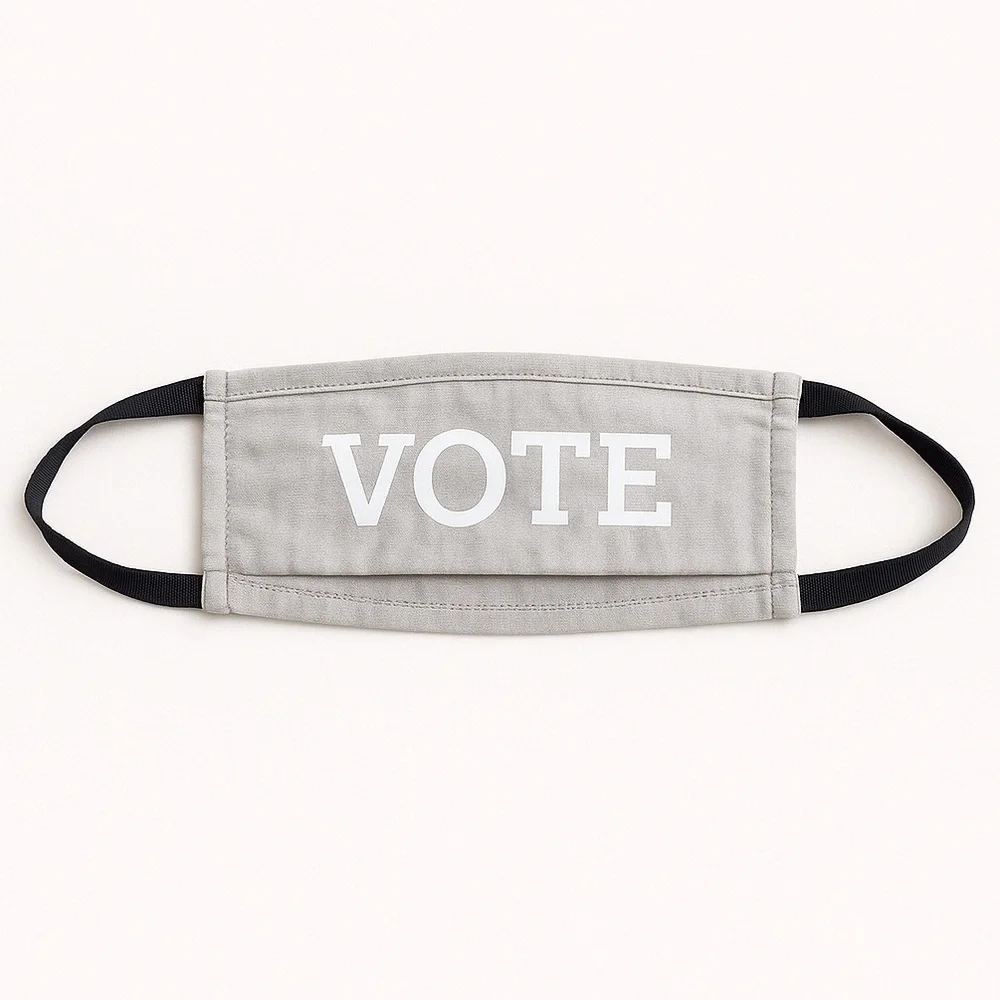 Vote Double Cloth Facial Covering Mask